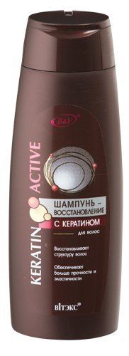 Vitex Keratin Active Shampoo-restoration with keratin 400ml